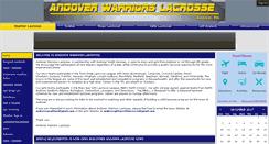 Desktop Screenshot of andoveryouthlacrosse.com